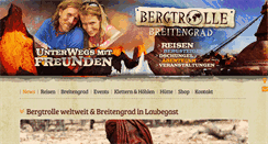 Desktop Screenshot of bergtrolle.de